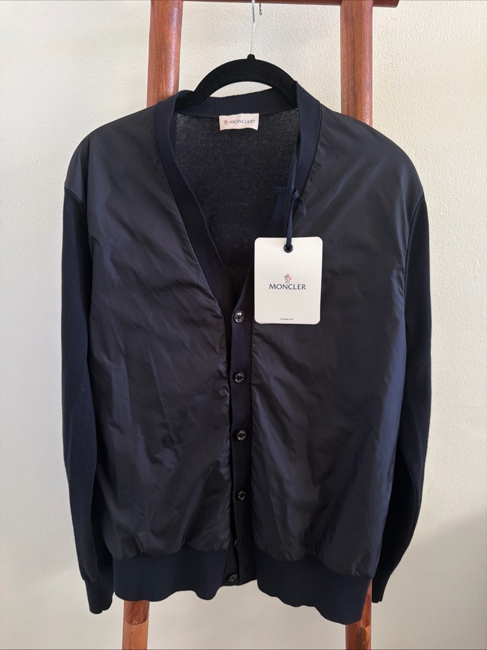 NWT moncler maglia tricot cardigan